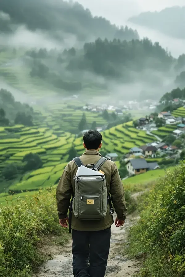 山野来信封面